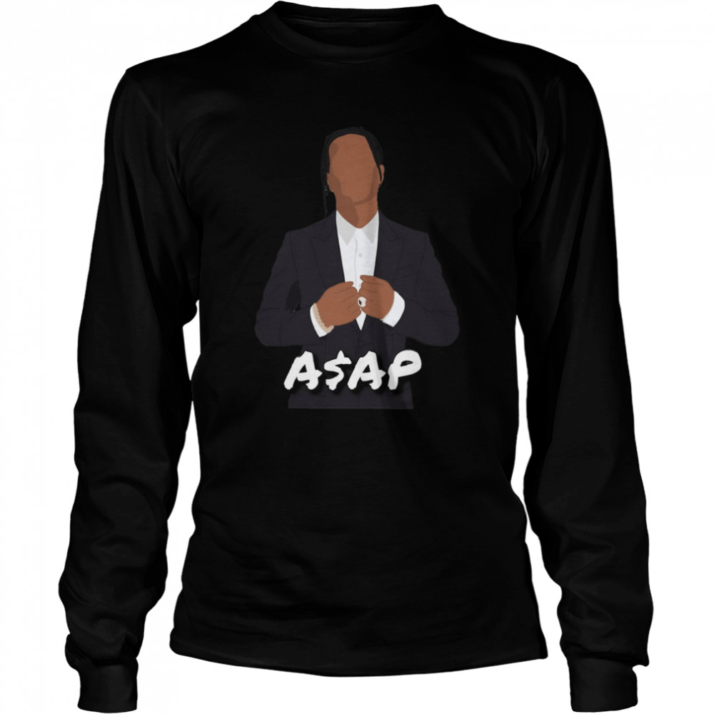 Asaprocky Asap Minimalist shirt Long Sleeved T-shirt
