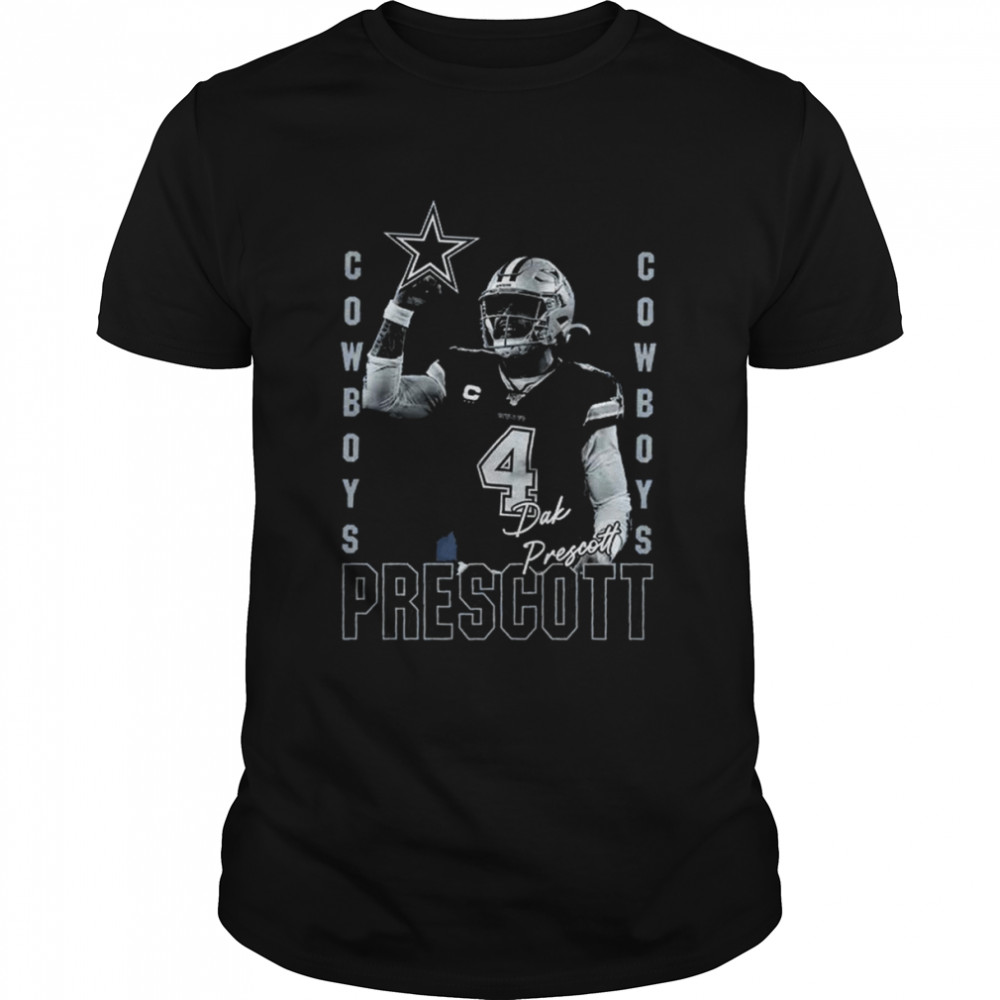 Awesome Dak Prescott Dallas Cowboys Play Action T-Shirt