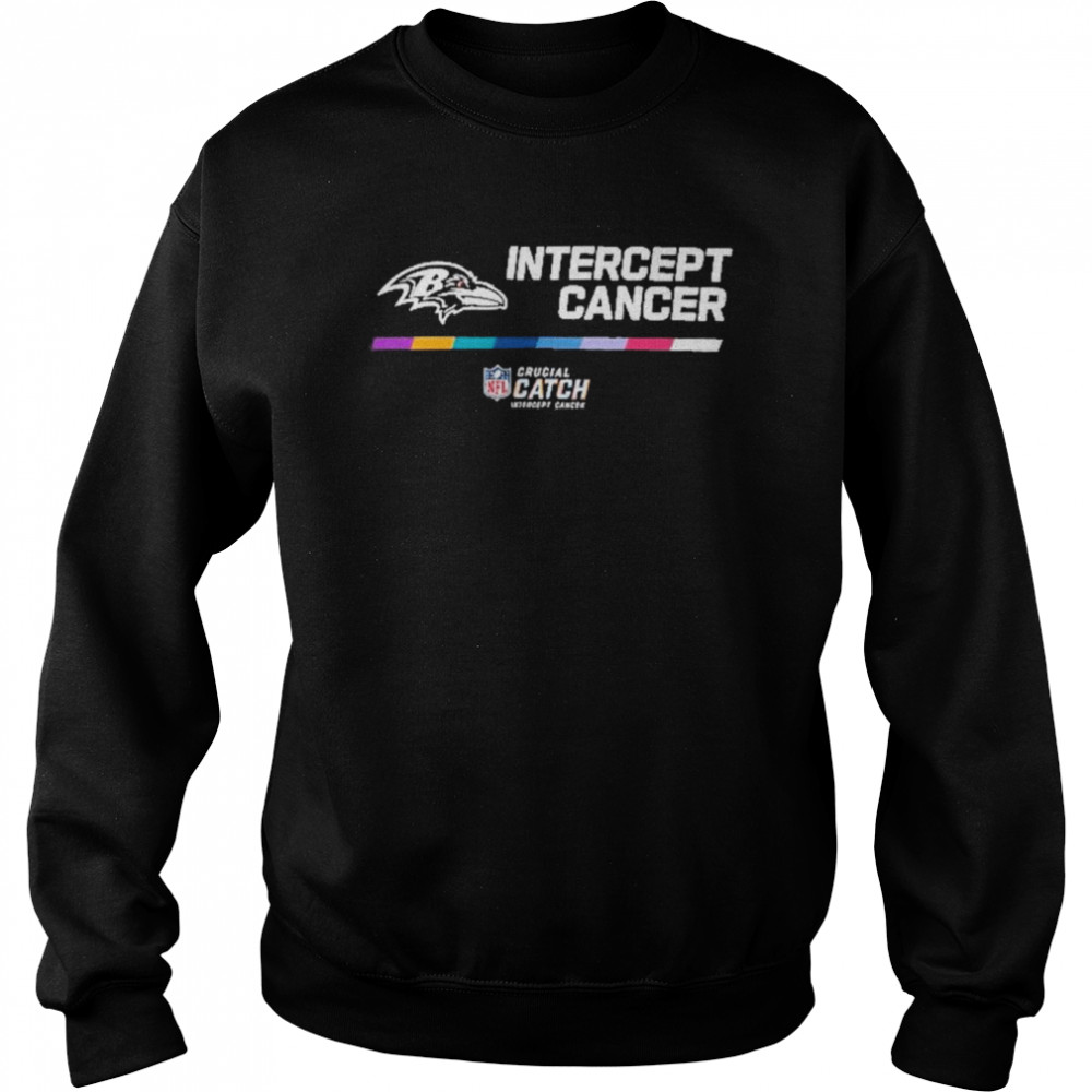 Baltimore Ravens NFL 2022 Crucial Catch Performance T- Unisex Sweatshirt
