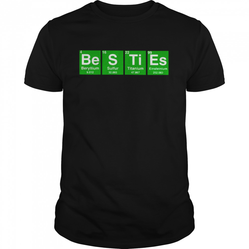Berylium sulfur titanium einsteinium shirt Classic Men's T-shirt