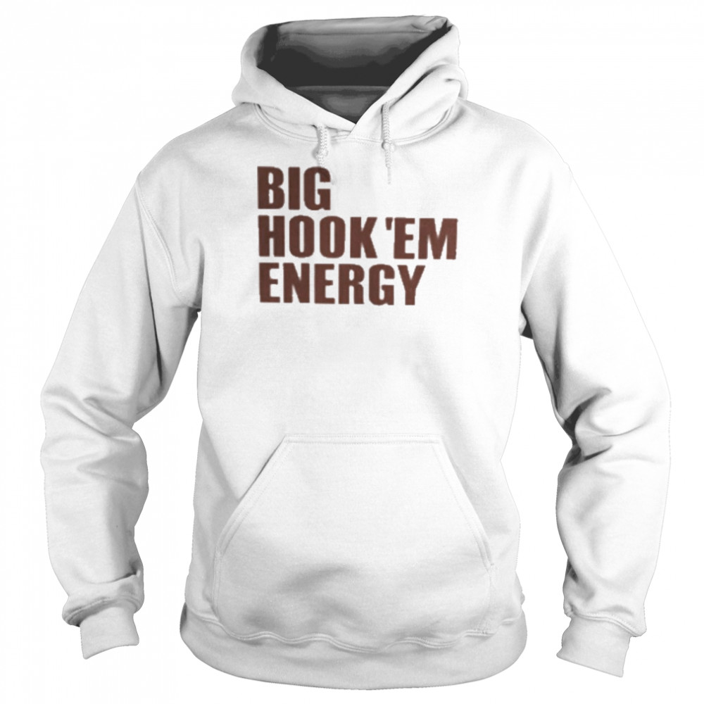 big hook em energy unisex hoodie