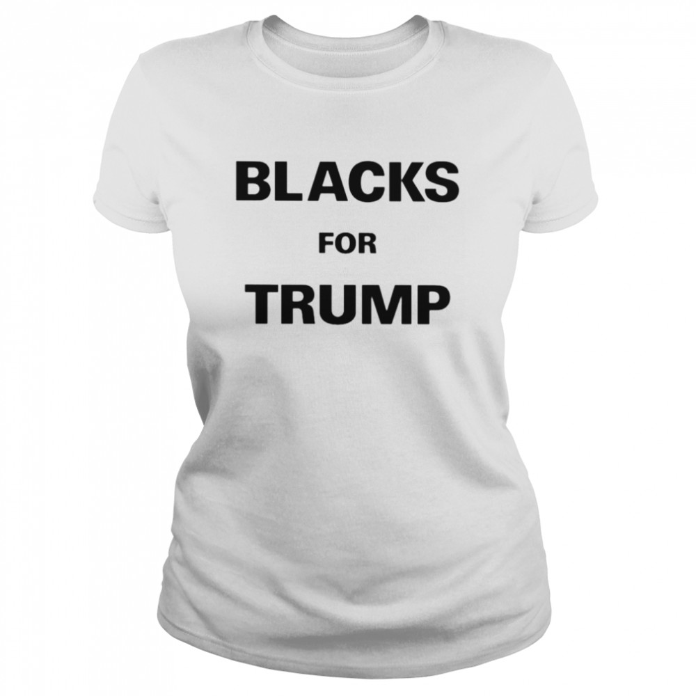 Blacks for Trump unisex T-shirt 5 Blacks for Trump unisex T-shirt Classic Women's T-shirt