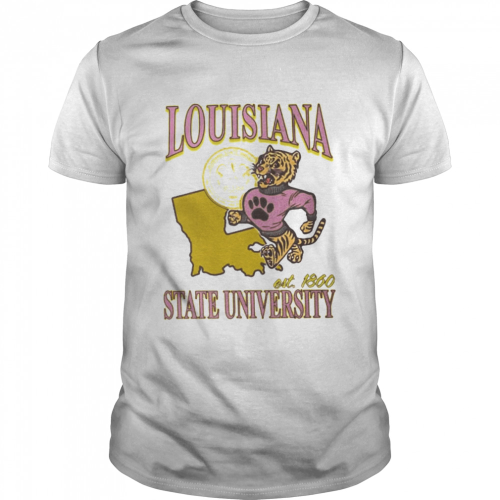 Briyana Louisiana Est 1860 State University Classic Men's T-shirt