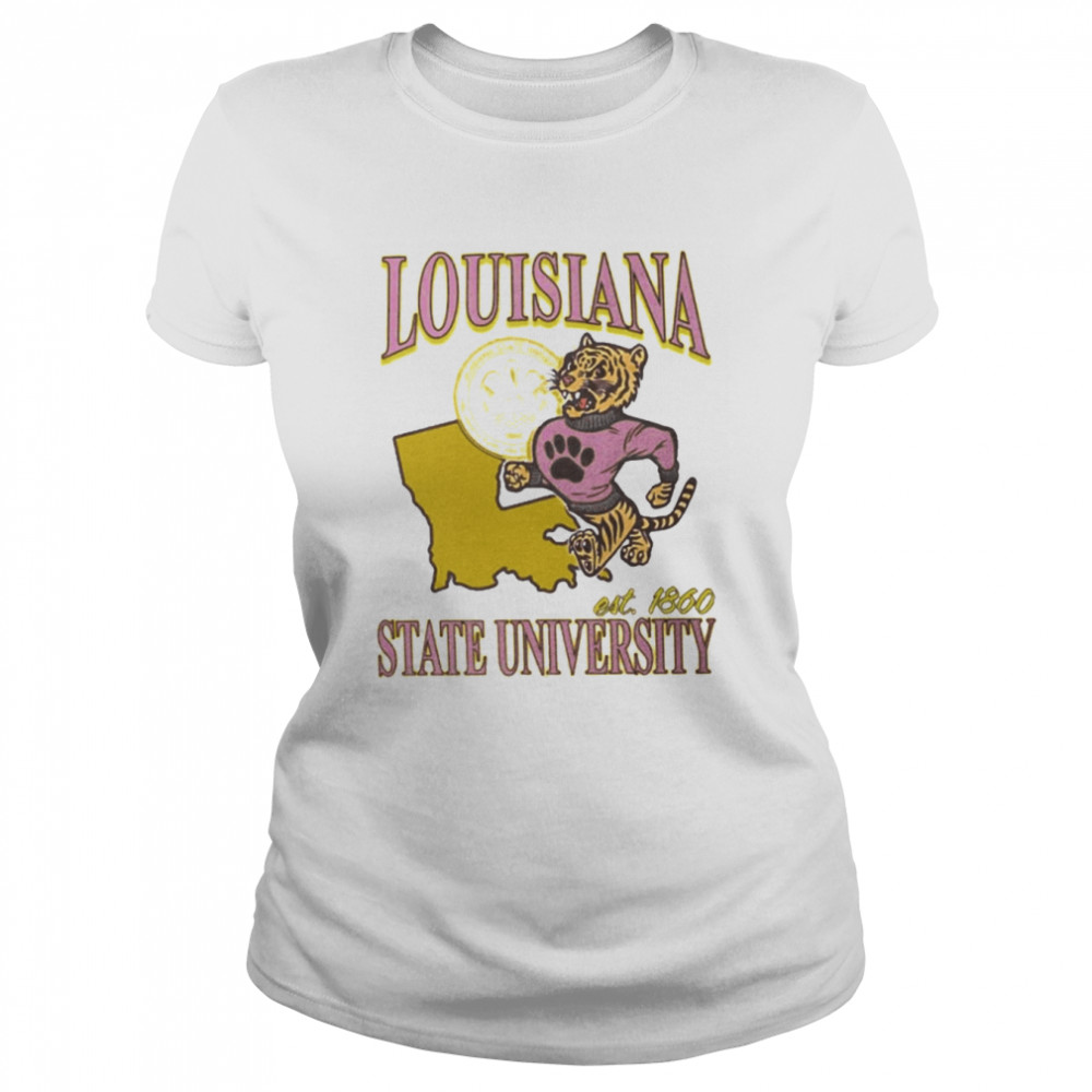 Briyana Louisiana Est 1860 State University Classic Women's T-shirt