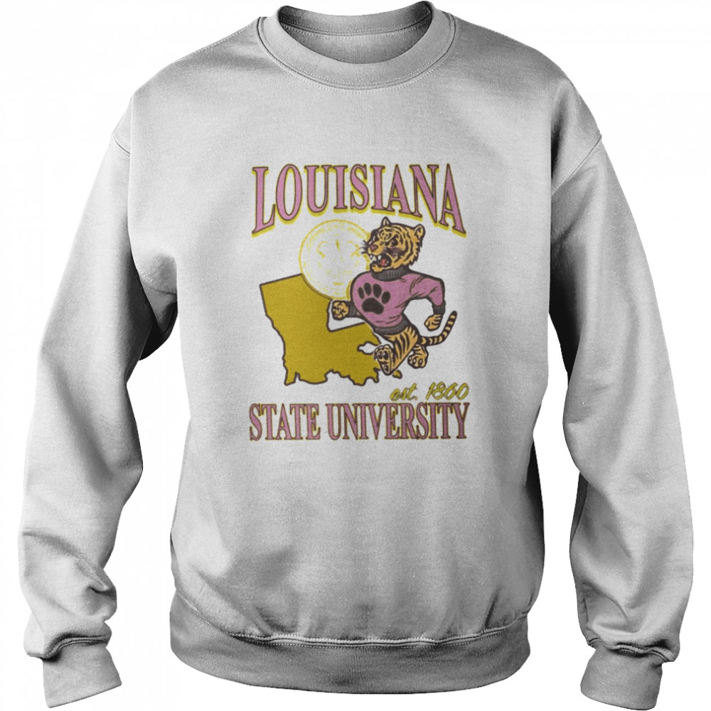 Briyana Louisiana Est 1860 State University Unisex Sweatshirt