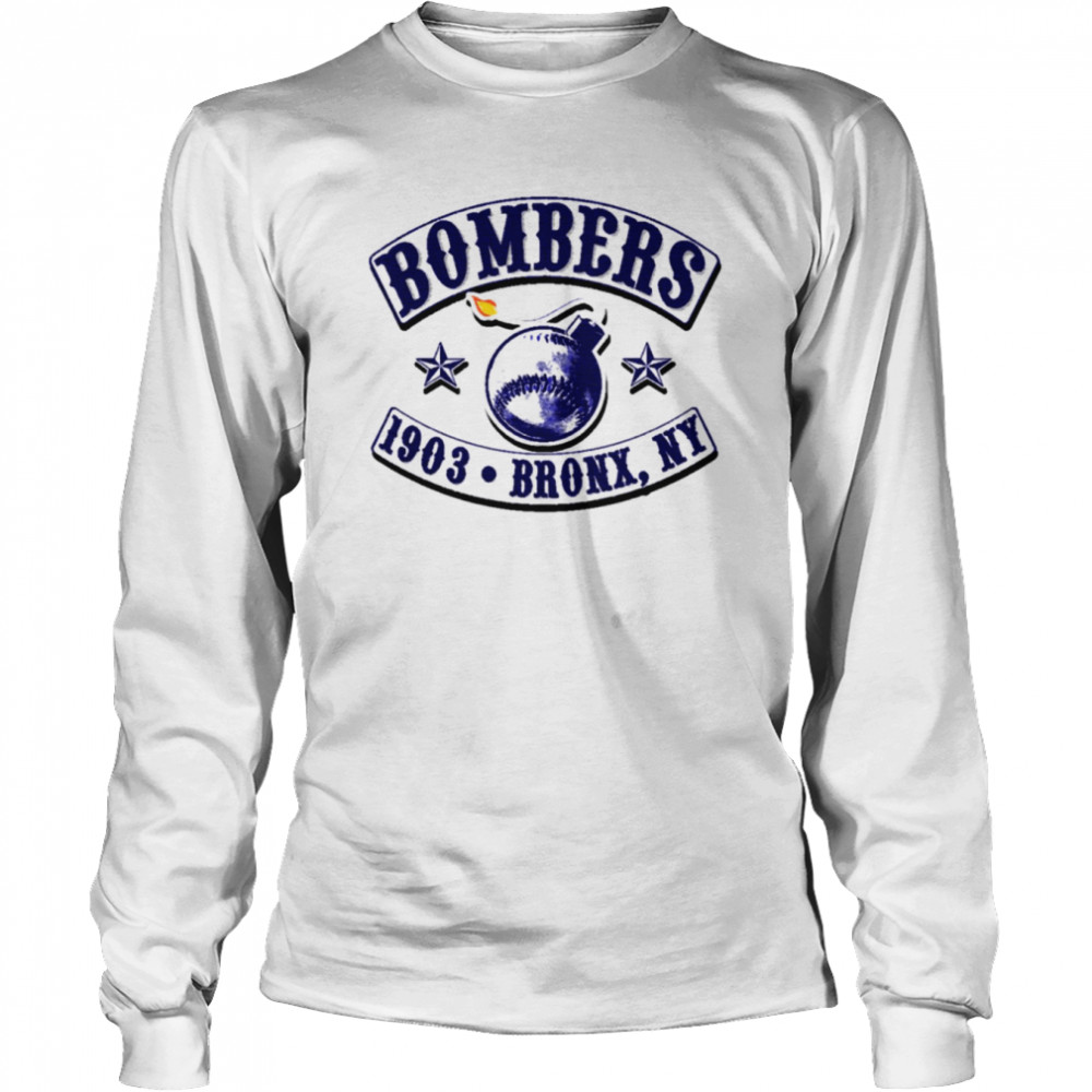 Bronx Bombers 1903 Bronx Ny shirt Long Sleeved T-shirt