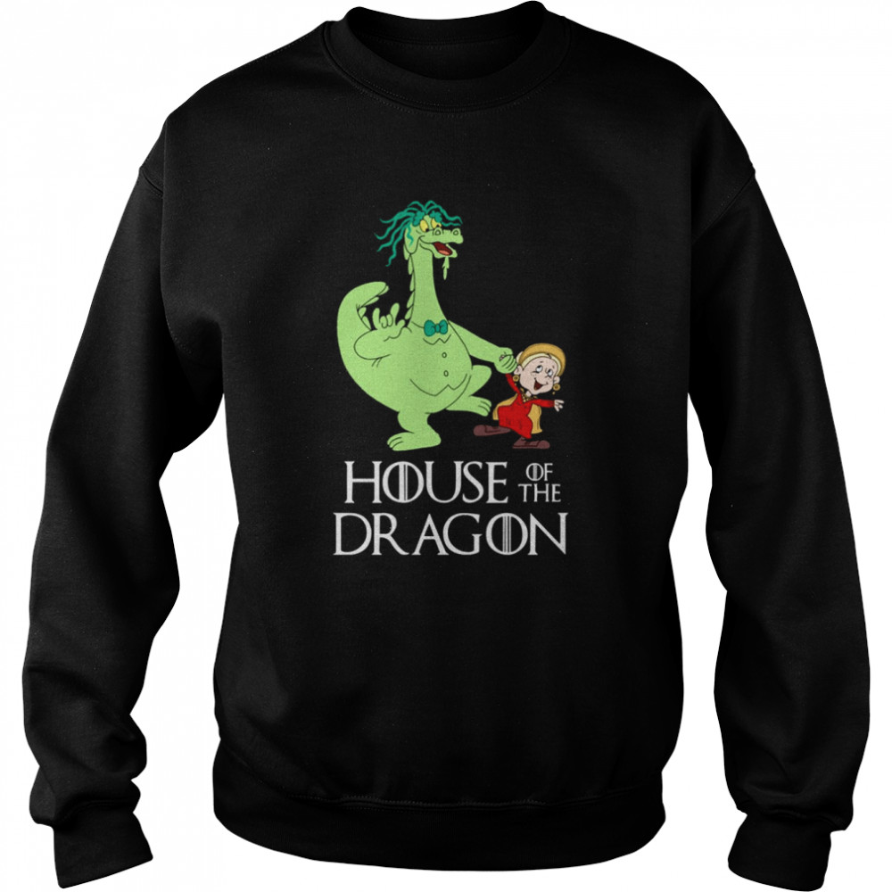 Cartoon Art House Of The Dragon shirt Unisex Sweatshirt