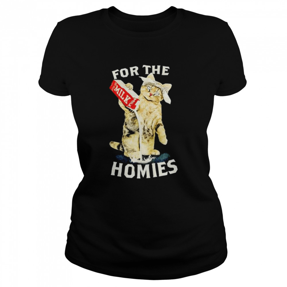 Cat milk for the homies shirt 9