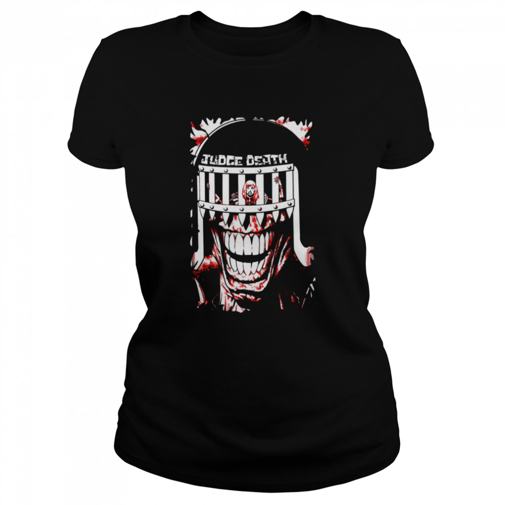 Creepy Judge Death Distressed shirt Classic Women's T-shirt