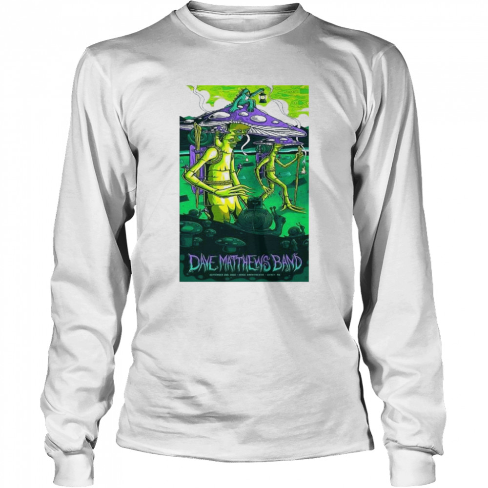 Dave Matthews Band September 2nd 2022 Gorge Amphitheatre Quincy Wa Poster Long Sleeved T-shirt