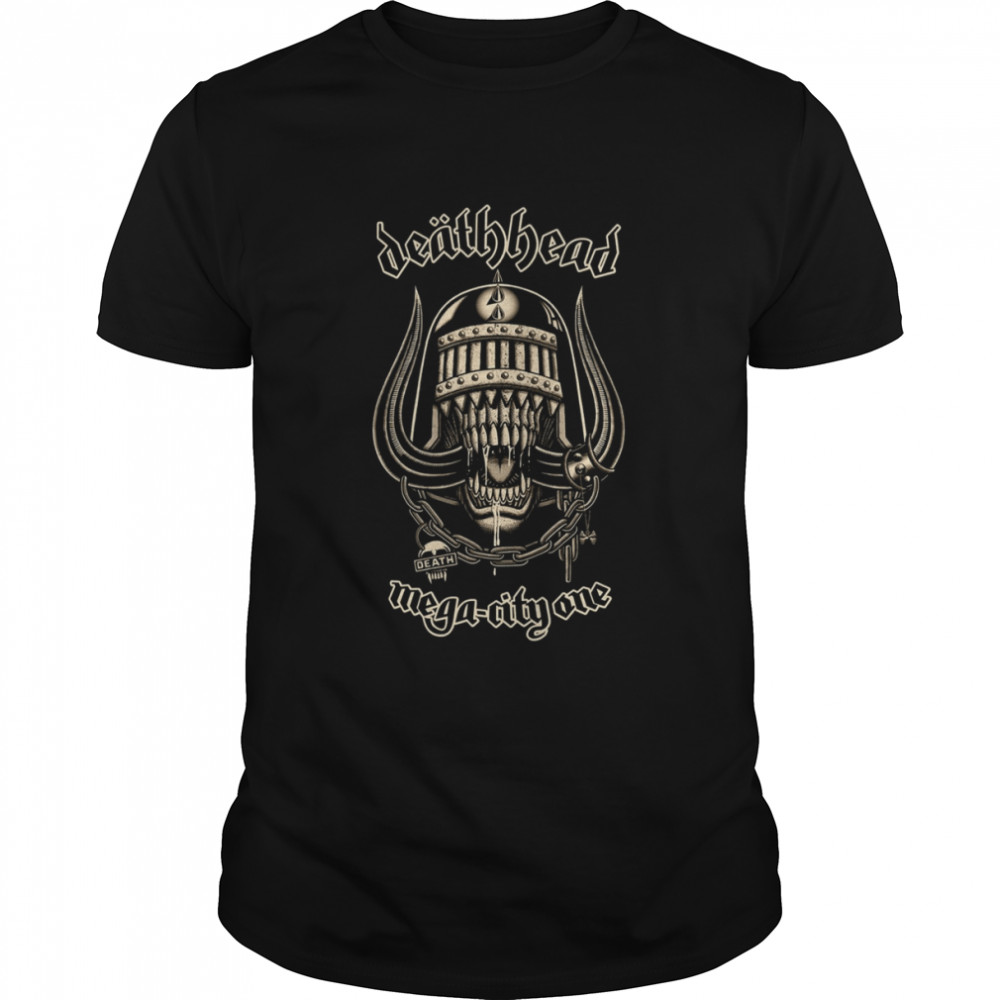 Death Head Mega-city One Judge Death shirt Classic Men's T-shirt