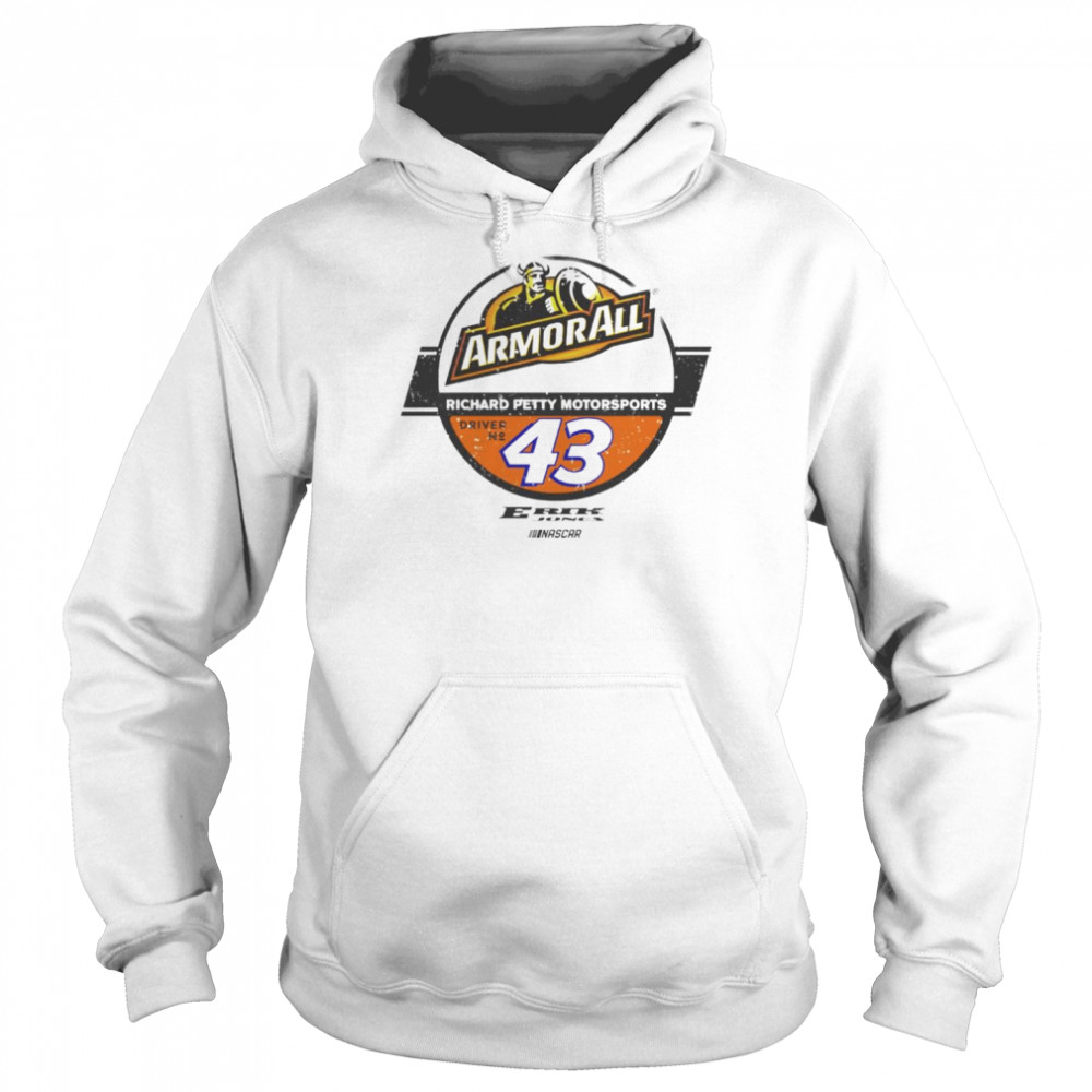 Erik Jones Checkered Flag White Armor All Graphic shirt 8 Erik Jones Checkered Flag White Armor All Graphic shirt Unisex Hoodie