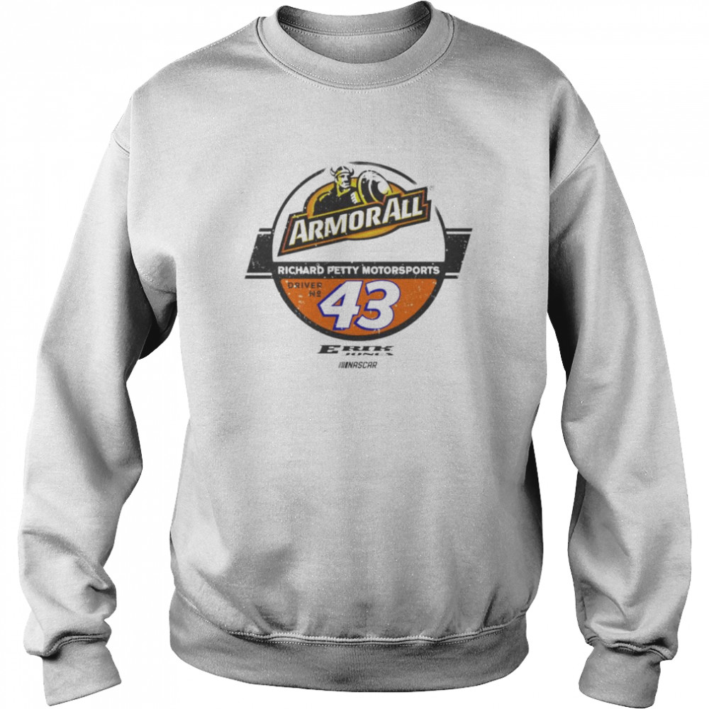 Erik Jones Checkered Flag White Armor All Graphic shirt 7 Erik Jones Checkered Flag White Armor All Graphic shirt Unisex Sweatshirt
