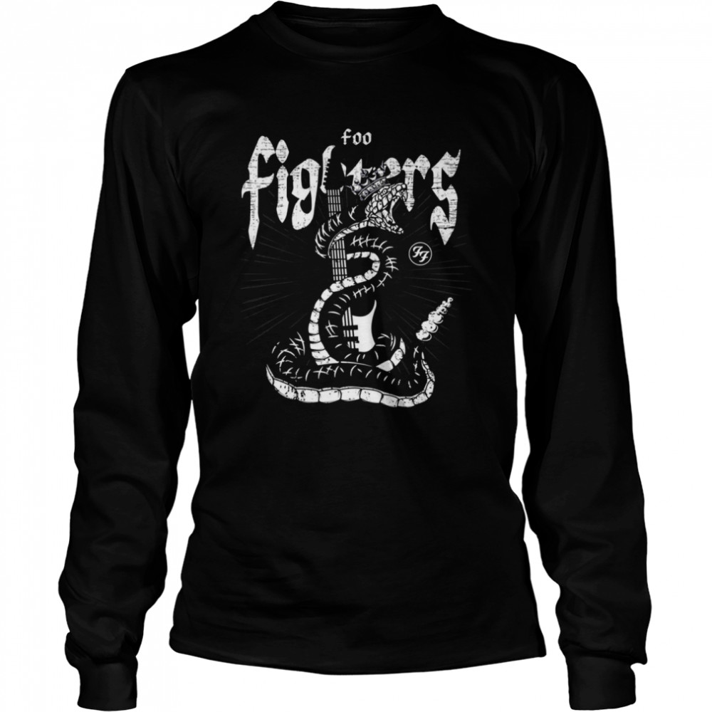 Foo Fighters Snake shirt Long Sleeved T-shirt