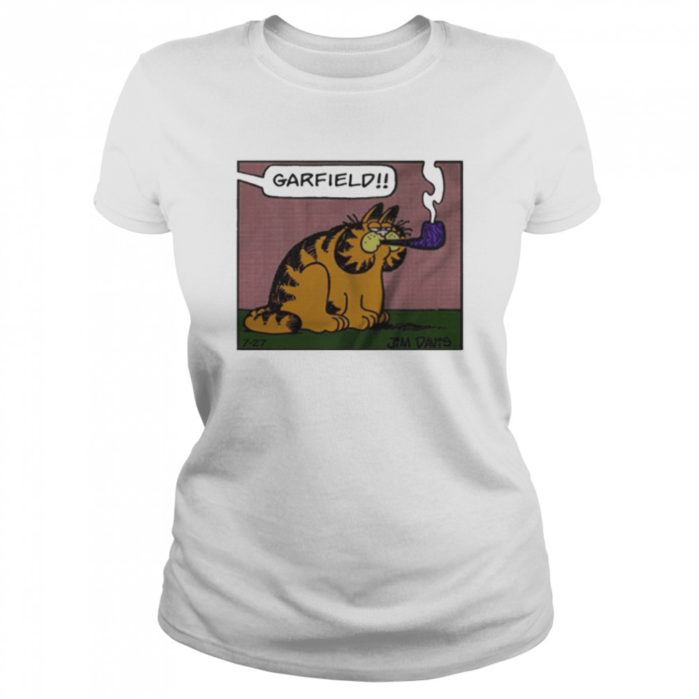 Garfield Smoking Pipe Classic Women's T-shirt