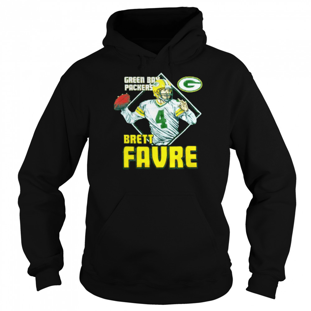 Green Bay Packers Brett Favre shirt Unisex Hoodie