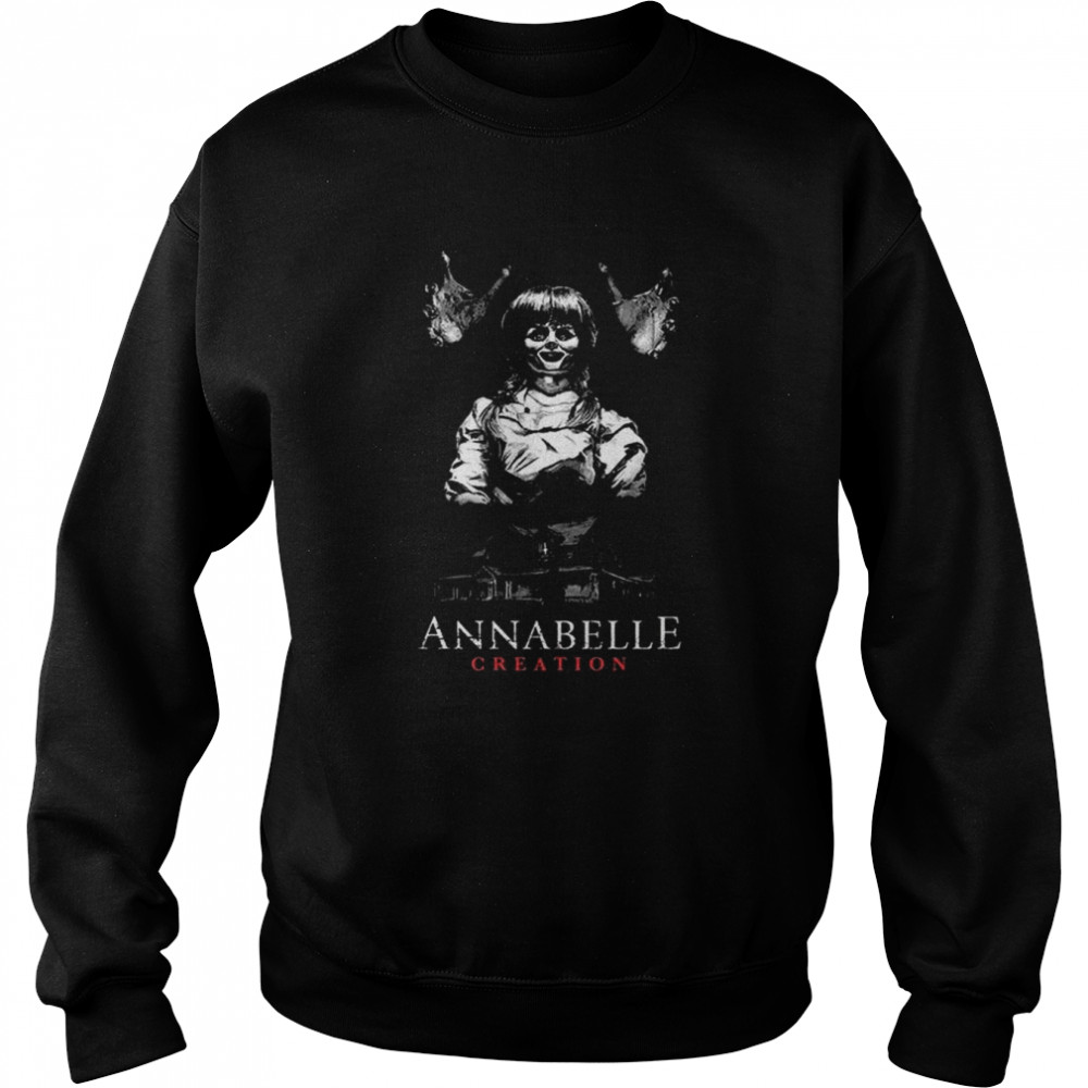 Horror Movie Annabelle creation halloween annabelle shirt Unisex Sweatshirt