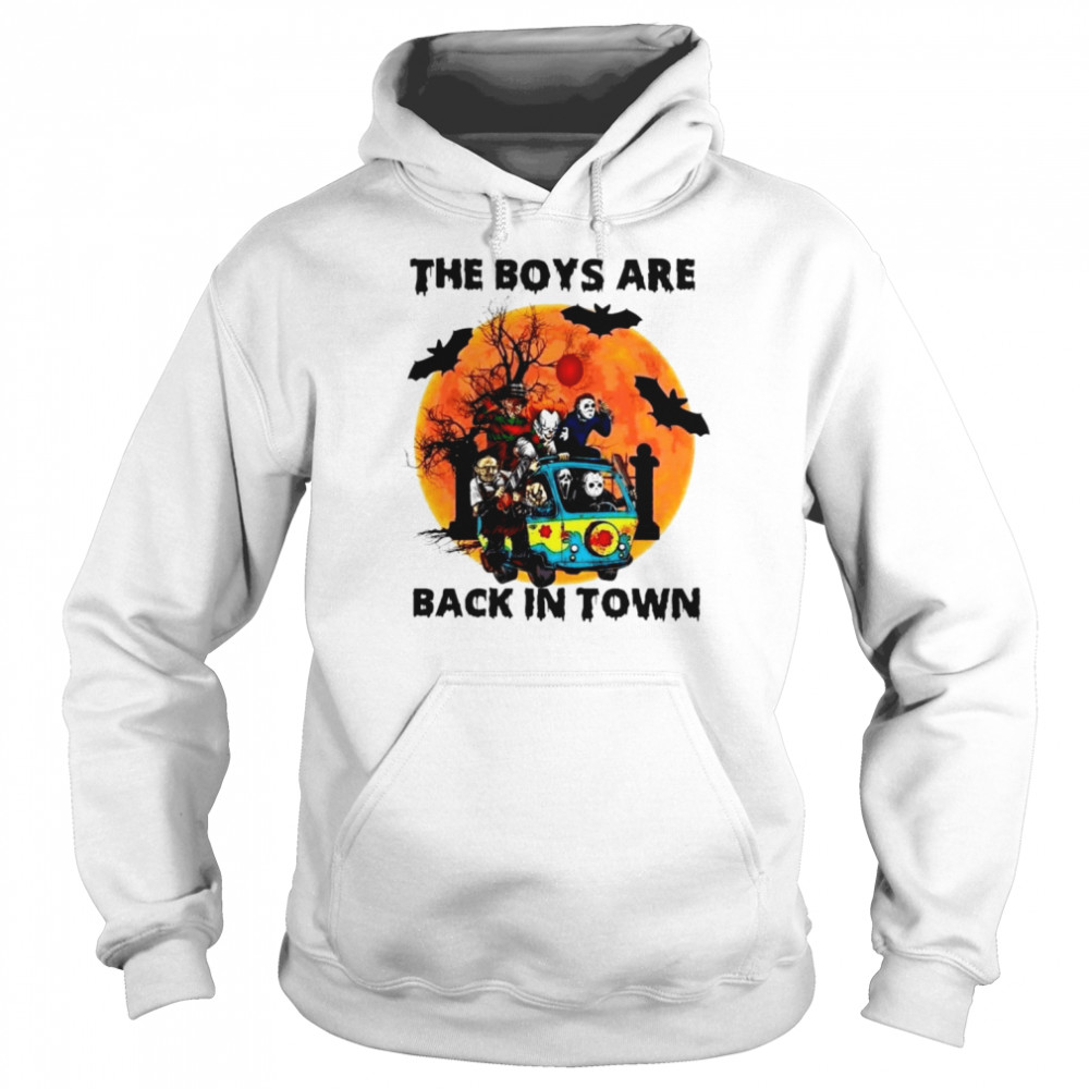 Horror movie the boys are back in town Halloween shirt 7
