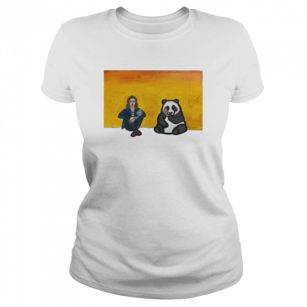 Hozier And Panda Smoke Sesh shirt Classic Women's T-shirt