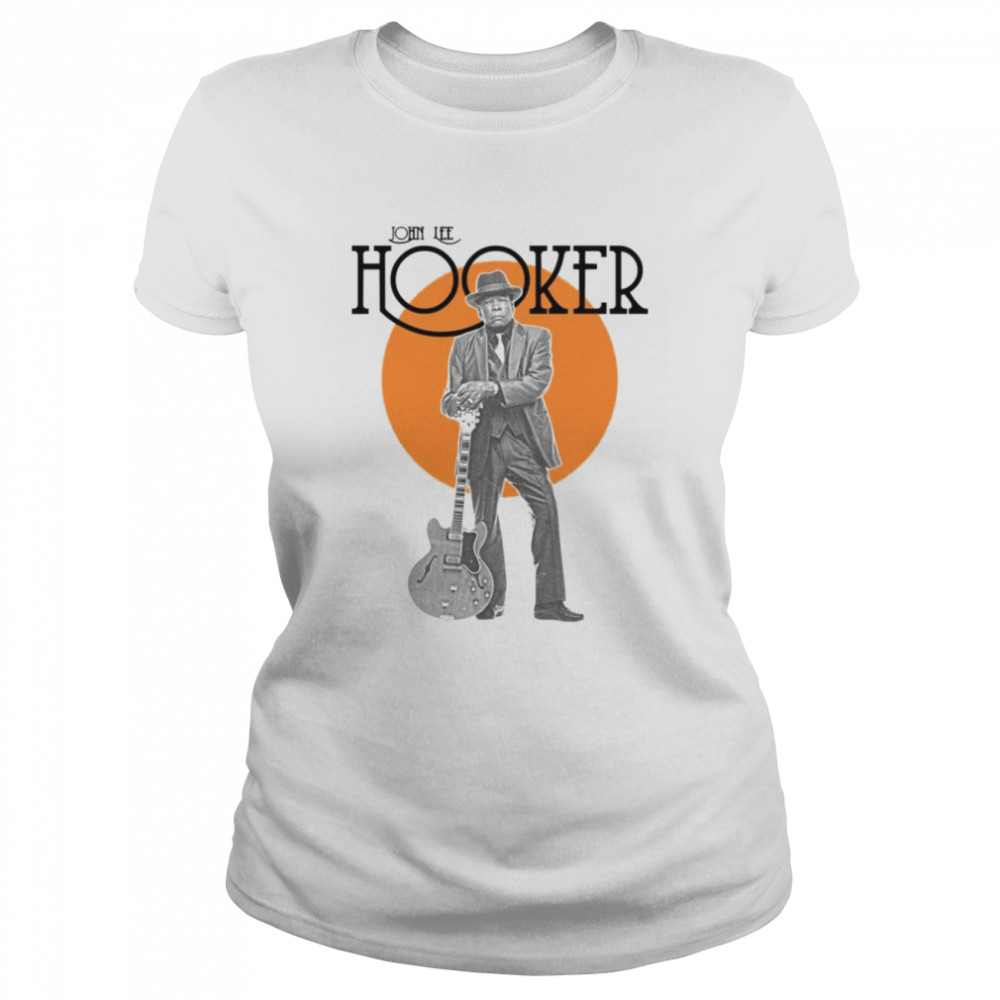 John Lee Hooker Retro Blues Icon Tribute shirt Classic Women's T-shirt
