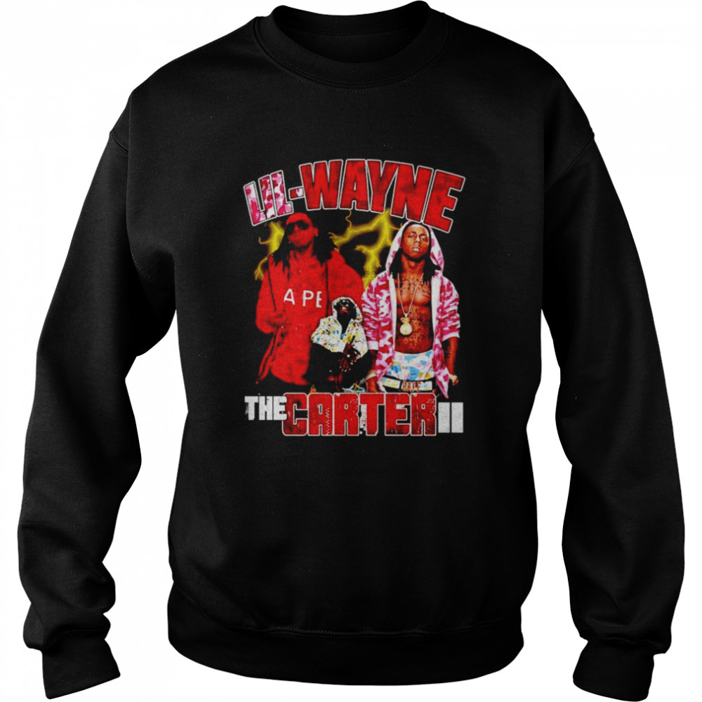 Lil-Wayne the Carter shirt Unisex Sweatshirt