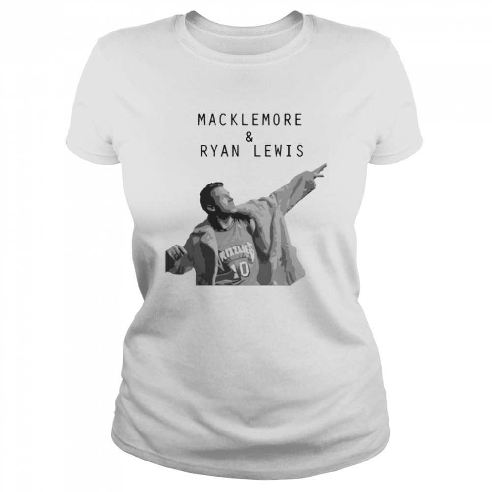 Macklemore And Ryan Lewis Inspired Design Uk Tour 2015 shirt Classic Women's T-shirt
