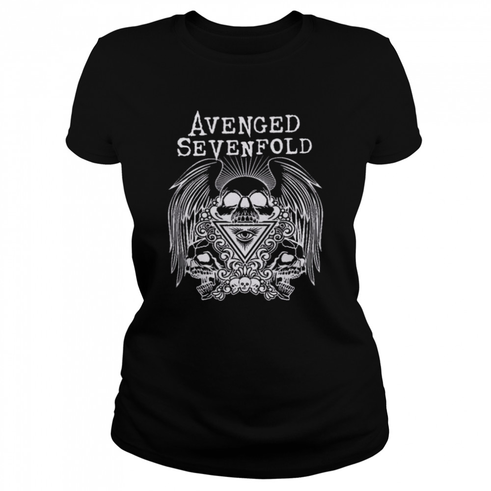 Metal Skull Avenged Sevenfold Band shirt Classic Women's T-shirt