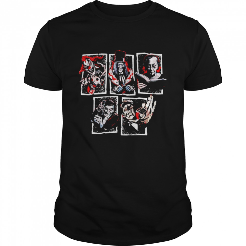 Monsters Horror Icons shirt