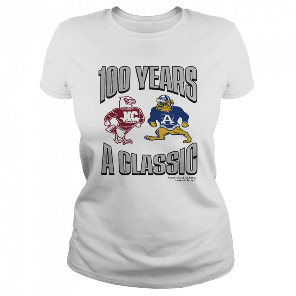 NC Central v NC A&T Commemorative 100 years A Classic shirt Classic Women's T-shirt