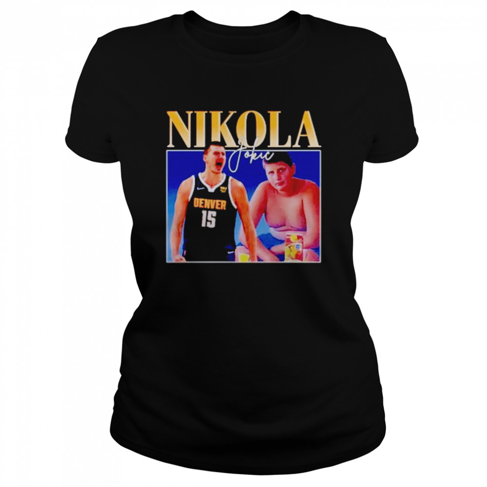Nikola Jokic vintage shirt 5 Nikola Jokic vintage shirt Classic Women's T-shirt