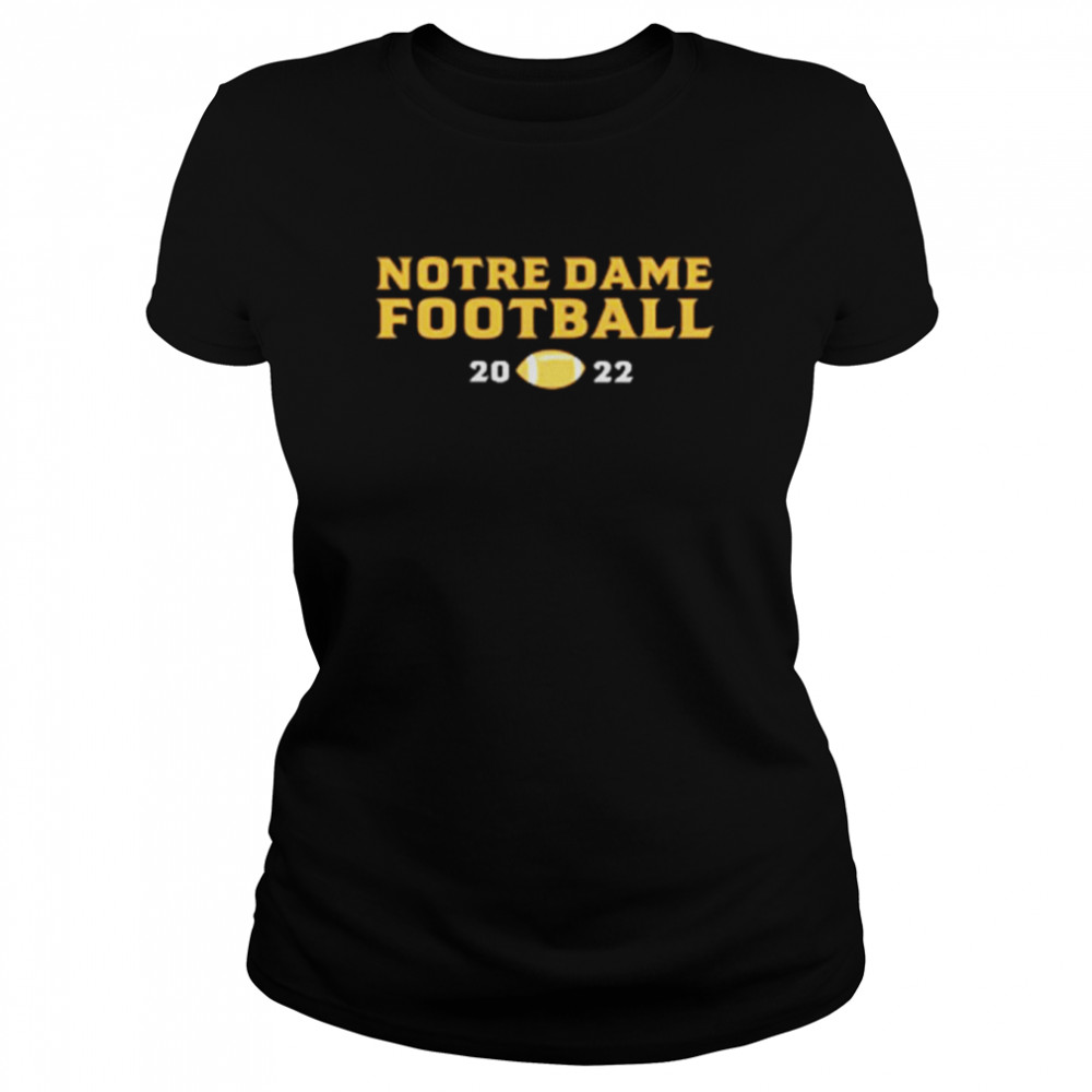 Notre dame football 2022 shirt Classic Women's T-shirt