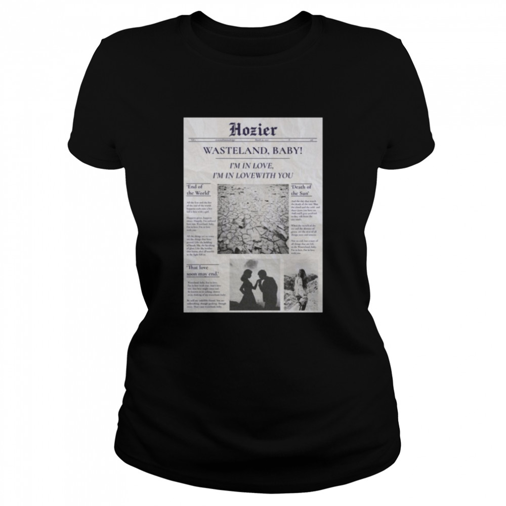 Paper Design Hozier Wasteland Baby shirt Classic Women's T-shirt