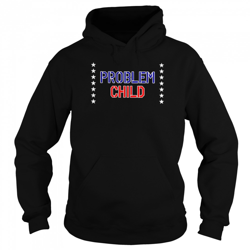 Problem child USA shirt 8 Problem child USA shirt Unisex Hoodie