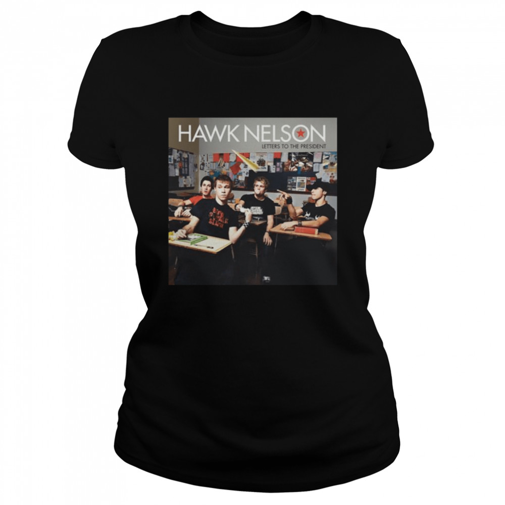 Right Here Hawk Nelson shirt Classic Women's T-shirt