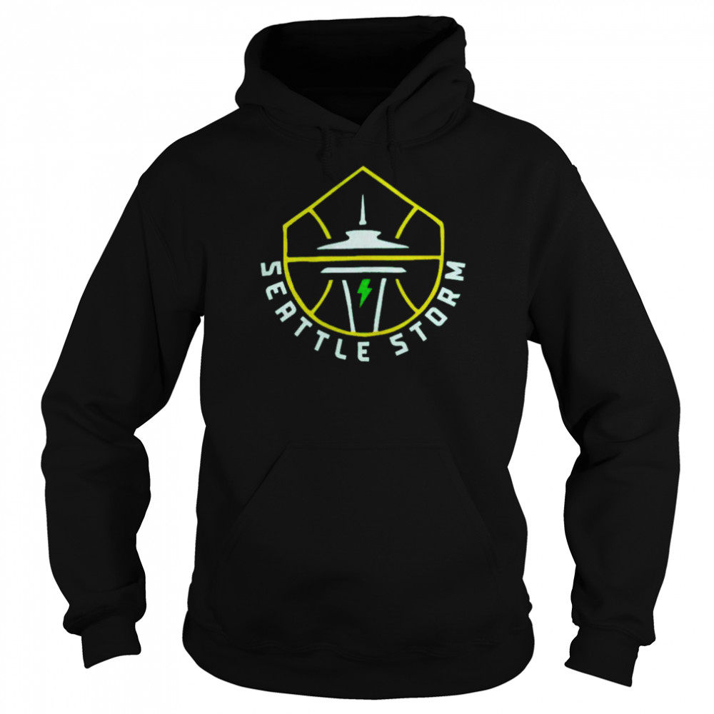 seattle storm logo shirt unisex hoodie