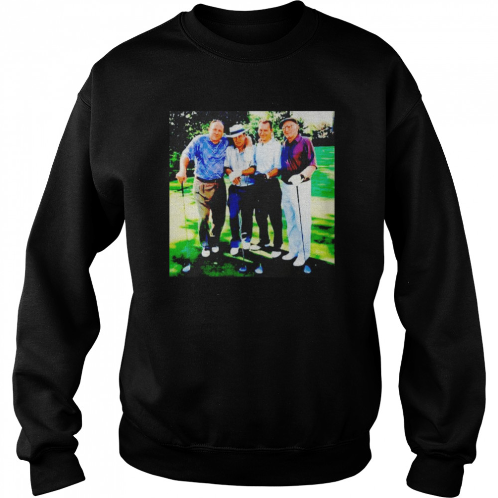 Sopranos golfing shirt 7 Sopranos golfing shirt Unisex Sweatshirt