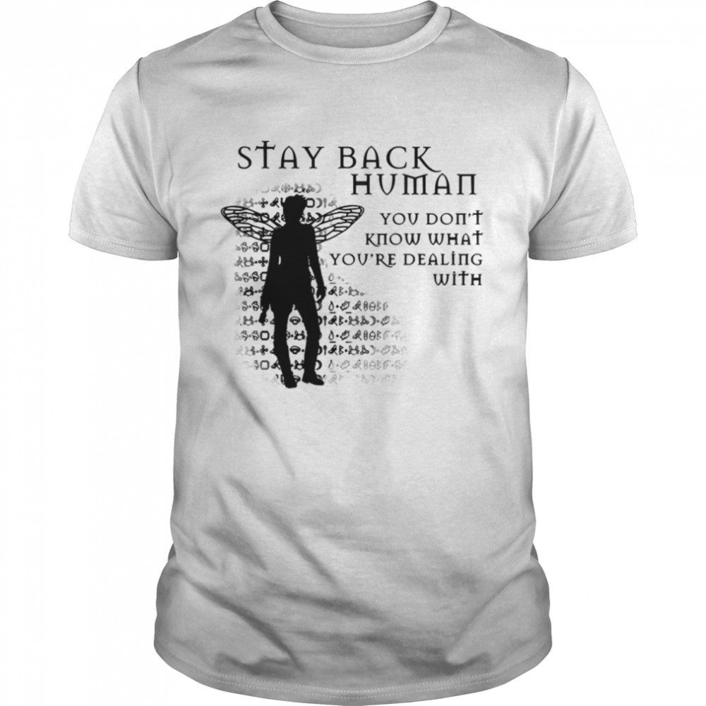Stay Back Artemis Fowl shirt Classic Men's T-shirt