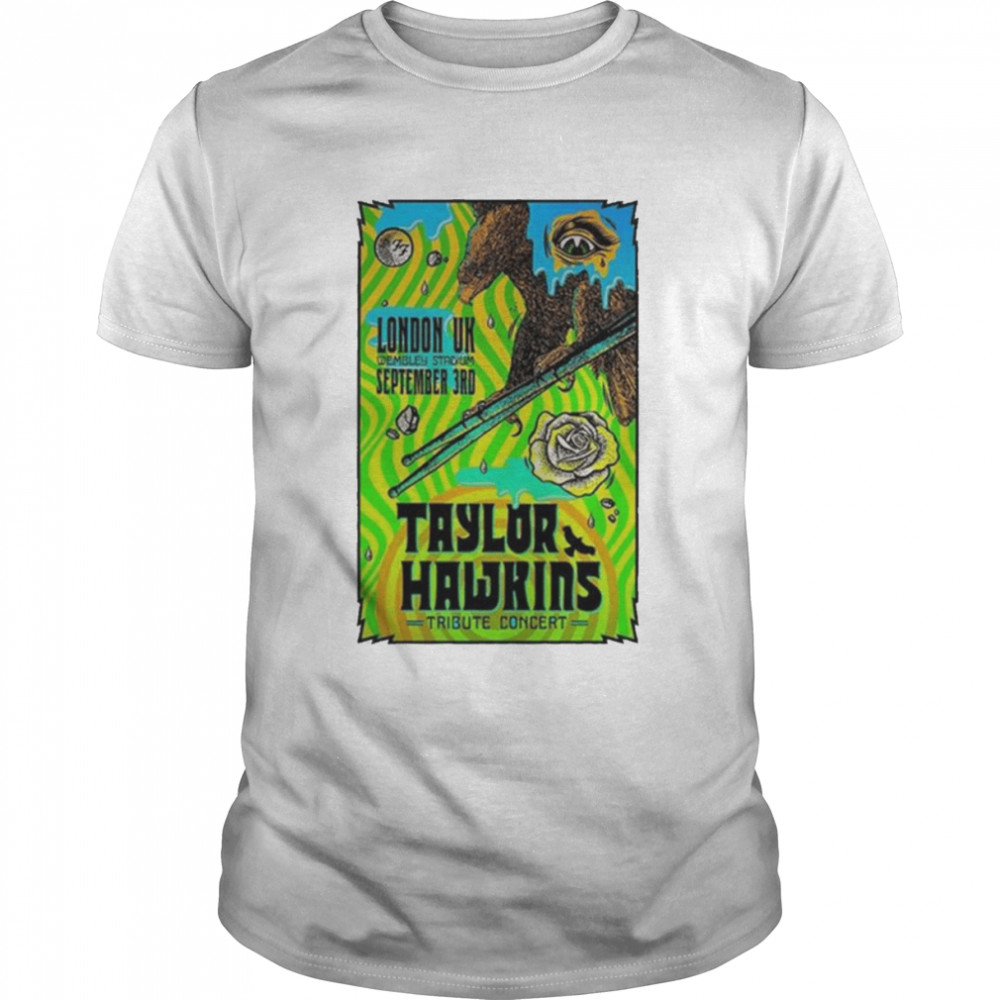 Taylor Hawkins Tribute Concert 9 3 2022 Wembley Stadium London UK Classic Men's T-shirt