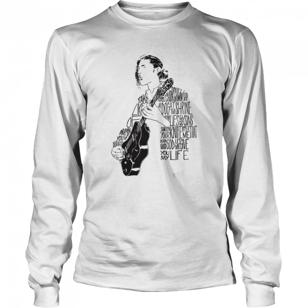 the hozie and hozieer quote shirt long sleeved t shirt