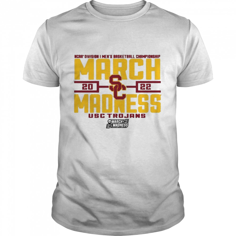 USC Trojans Men’s 2022 Basketball March Madness T-Shirt