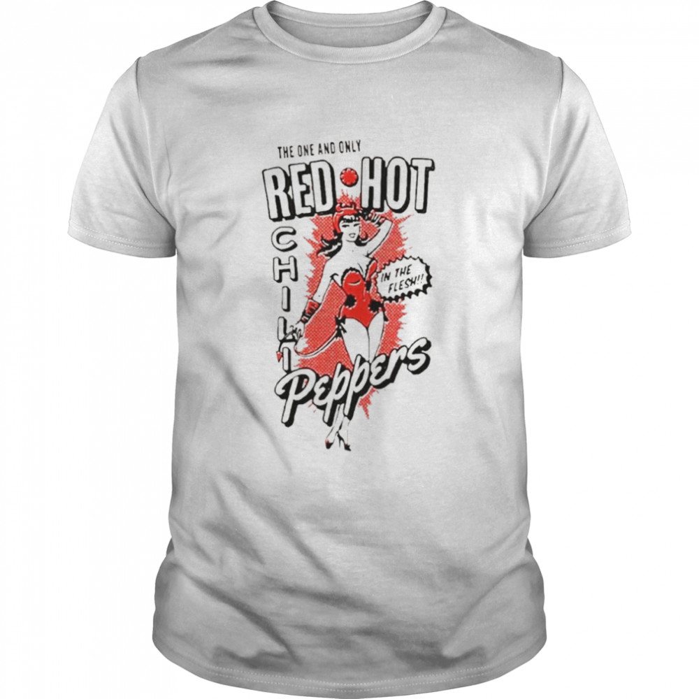 Vintage red hot chili peppers in the flesh shirt Classic Men's T-shirt