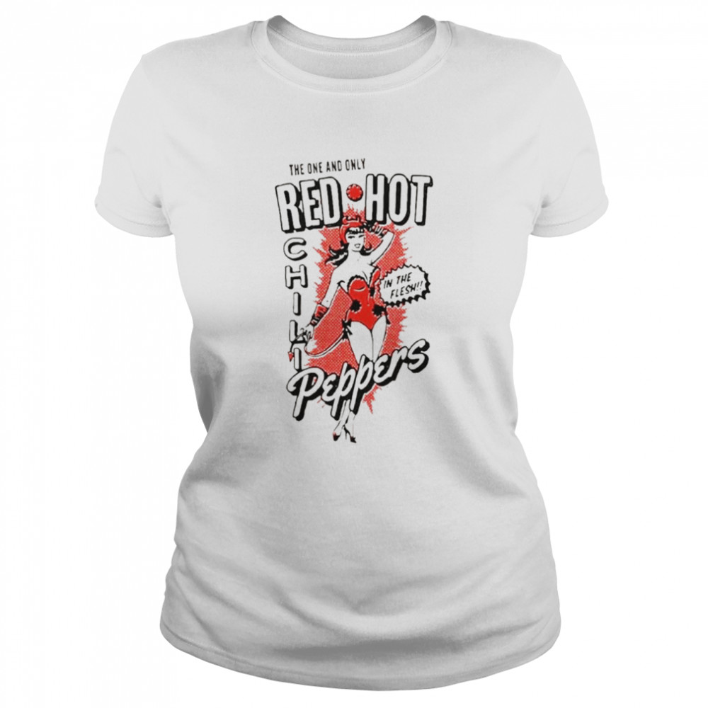 Vintage red hot chili peppers in the flesh shirt Classic Women's T-shirt