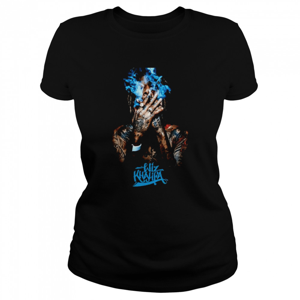 Wiz Rapper Wiz Khalifa Official Face shirt Classic Women's T-shirt