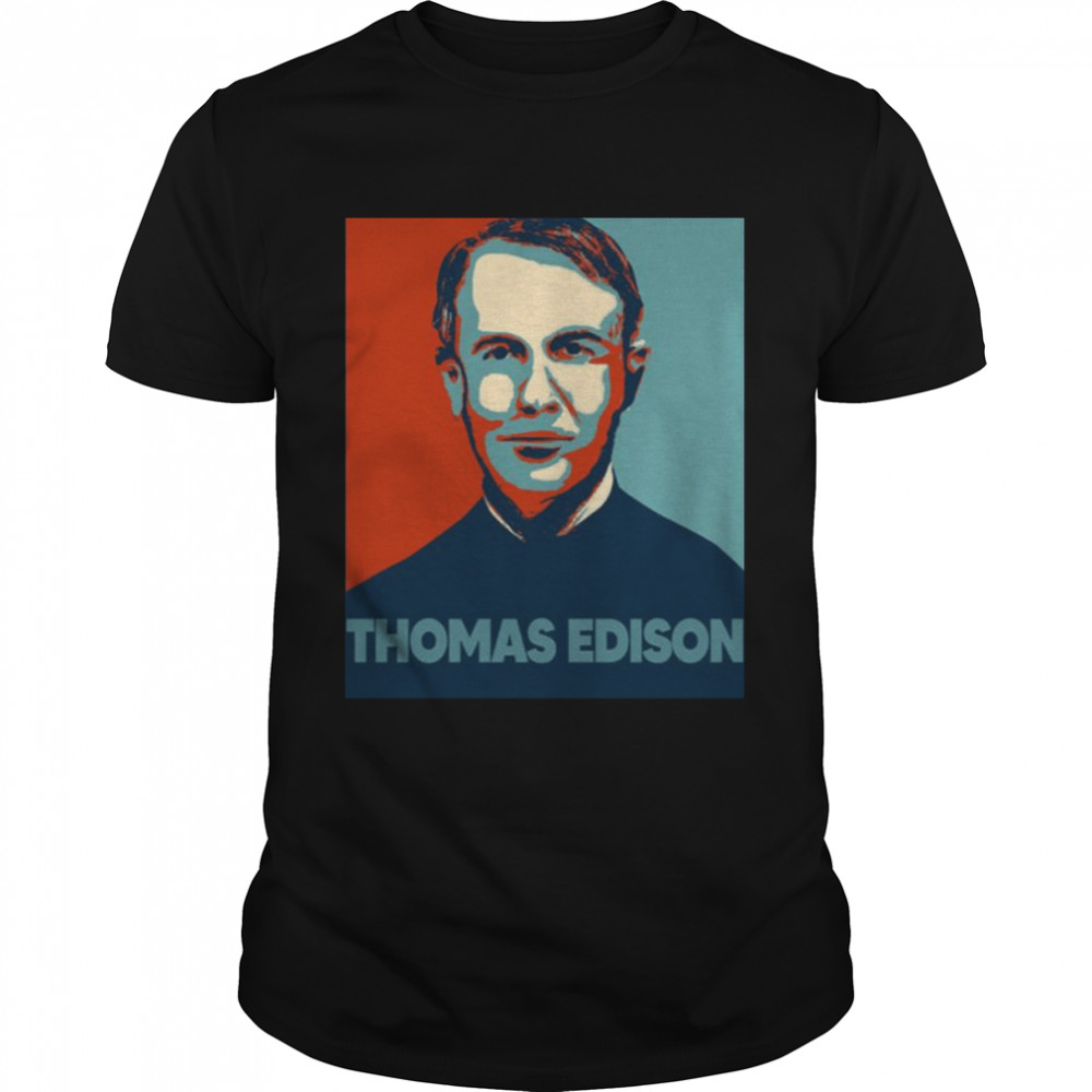Young Thomas Edison Hope shirt Classic Men's T-shirt