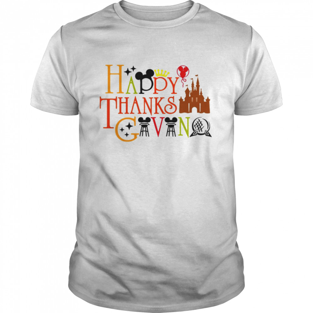 Happy Thanksgiving Disney Grateful shirt