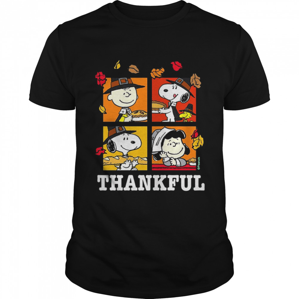Peanuts Thankful Party shirt Classic Men's T-shirt