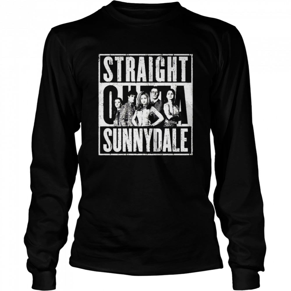 Straight Outta Sunnydale The Vampire Diaries shirt Long Sleeved T-shirt