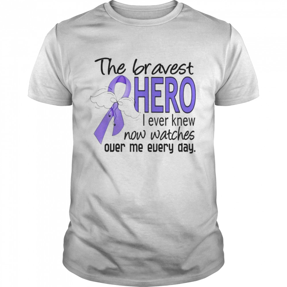 The bravest hero I ever knew now watches shirt Classic Men's T-shirt