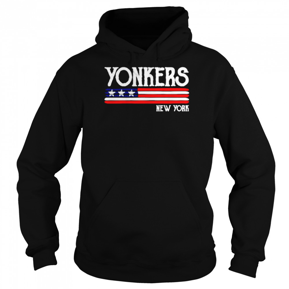 yonkers new york ny usa flag shirt unisex hoodie