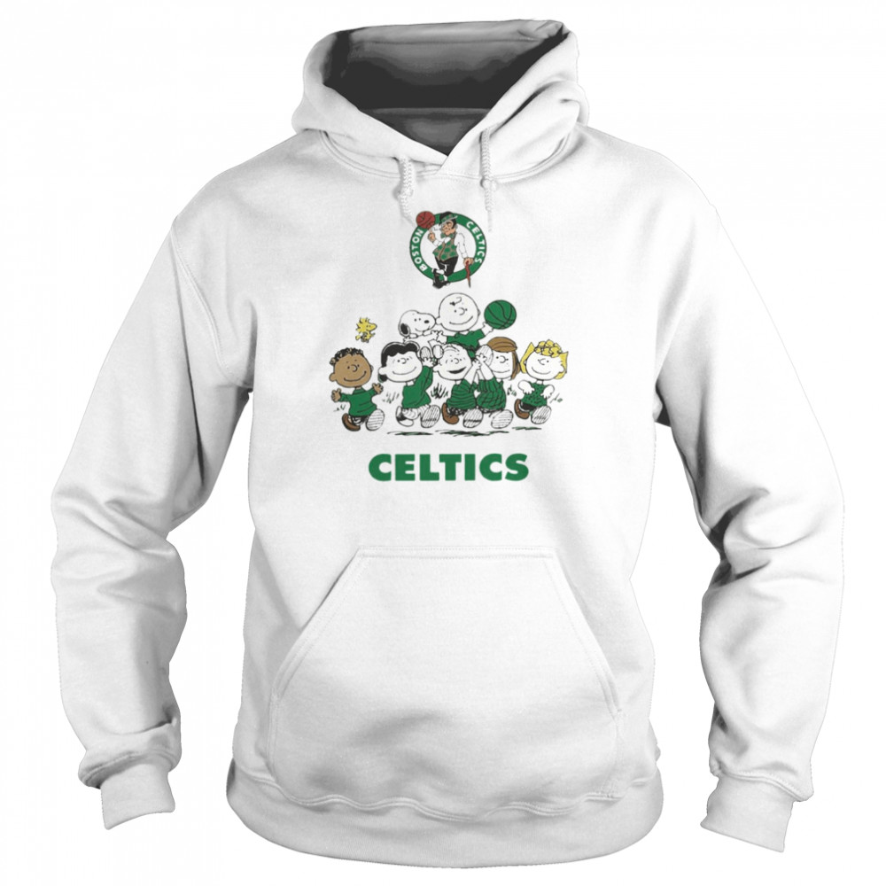 Boston Celtics Basketball Snoopy Celtics Unisex Hoodie